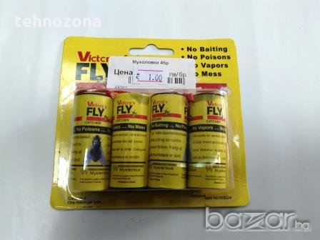 Мухоловки 4бр/кт Victcry's FLY catcher