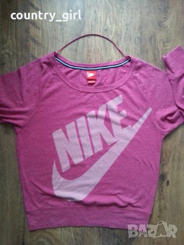 Nike - страхотна дамска блуза, снимка 4 - Блузи с дълъг ръкав и пуловери - 22834497