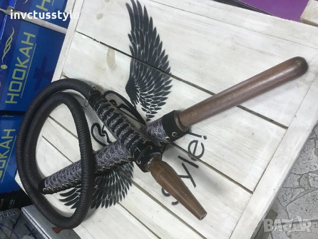 Класически кожен маркуч за наргиле