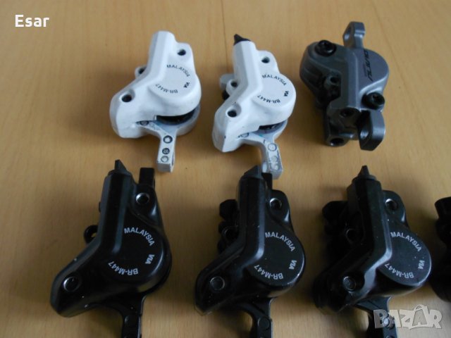 Калипери , апарати, супорти за хидравлични спирачки Shimano., снимка 3 - Части за велосипеди - 23929602
