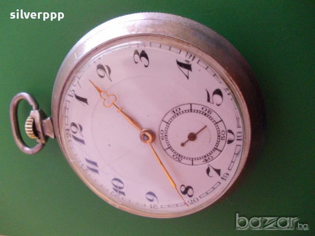 Френски джобен часовник, снимка 3 - Антикварни и старинни предмети - 17082088