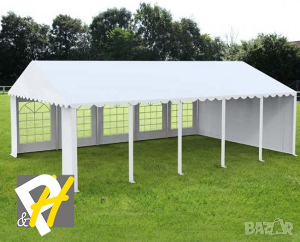 Професионална шатра 5х10м, 100% водоустойчива, PVC 500гр/м2, снимка 3 - Градински мебели, декорация  - 22308532