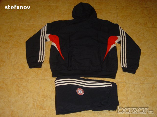 Футболен Анцуг на Байерн Мюнхен Адидас с Качулка Bayern Munchen Adidas Tracksuit S, снимка 3 - Футбол - 8922748