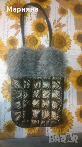 страхотна златиста чанта