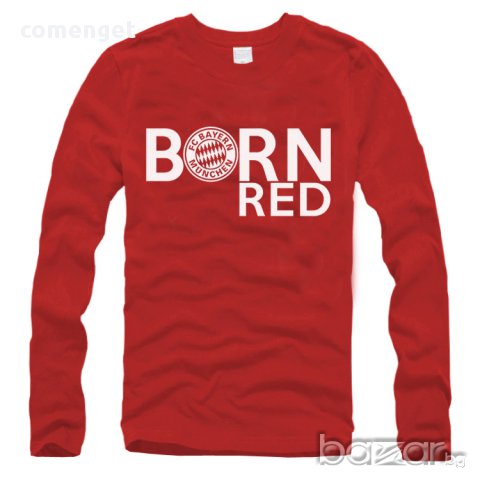 НОВО!!! Мъжки и Детски тениски BAYERN BORN RED / БАЙЕРН МЮНХЕН! Или поръчай с ТВОЯ идея!, снимка 3 - Тениски - 16476049