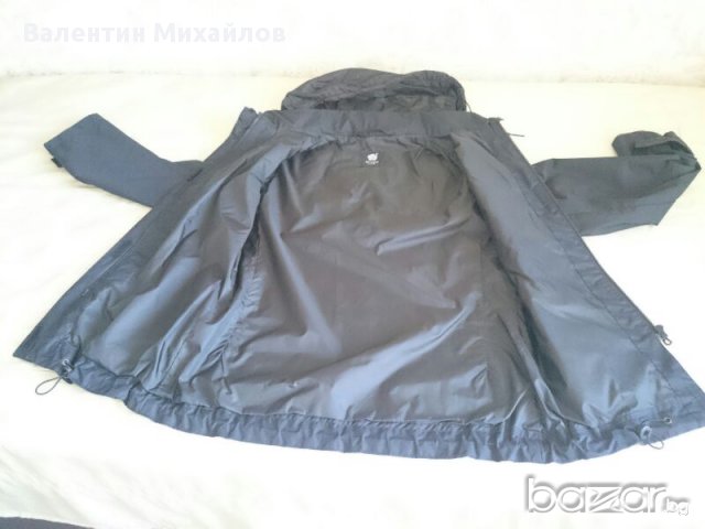 Ветроупорно черно унисекс яке ,ветровка, снимка 6 - Спортна екипировка - 11489444