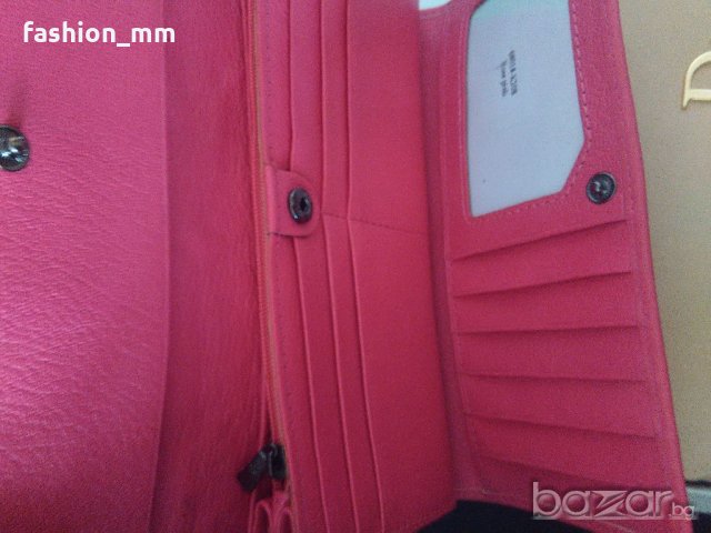 Дамски портмонета Dior  pink beige ест. кожа, снимка 3 - Портфейли, портмонета - 20302328