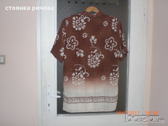 продавам нова копринена дамска блуза,внос от Германия, снимка 2 - Блузи с дълъг ръкав и пуловери - 18843557
