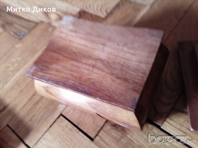 дървена кутия за бижута ръчна изработка, снимка 4 - Декорация за дома - 18477471