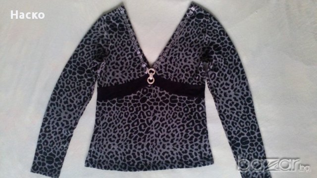 Allegria , блуза с деколте, снимка 1 - Блузи с дълъг ръкав и пуловери - 11914019