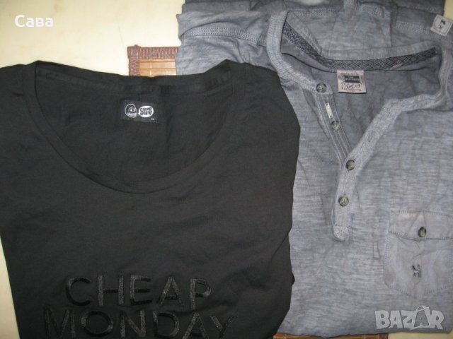 Тениски JEAN CARRIERE, CHEAP MONDAY   мъжки,ХЛ
