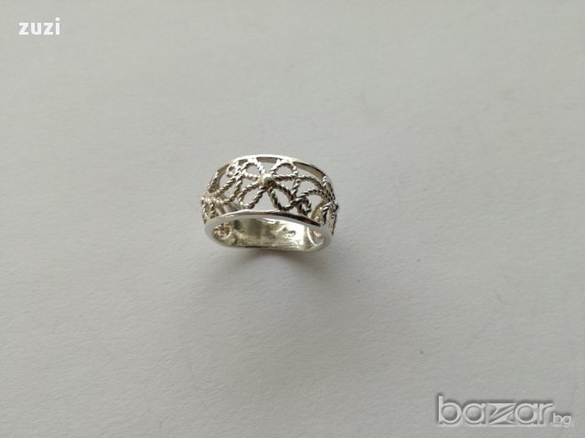 Сребърен пръстен - сребро проба 925 , снимка 1 - Пръстени - 17564185