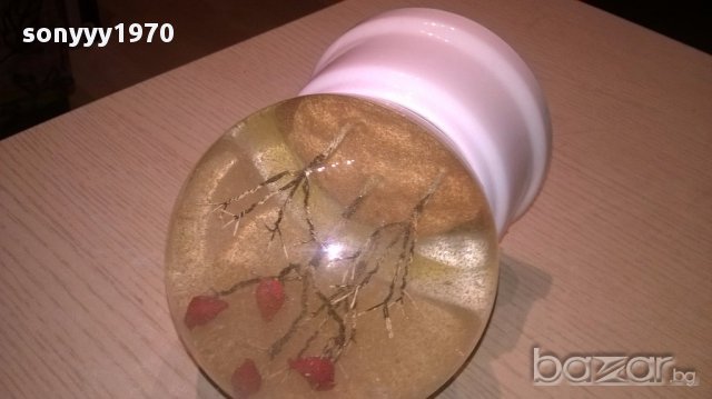 Красиво музикално преспапие-18/12см-внос швеицария, снимка 11 - Антикварни и старинни предмети - 16219156