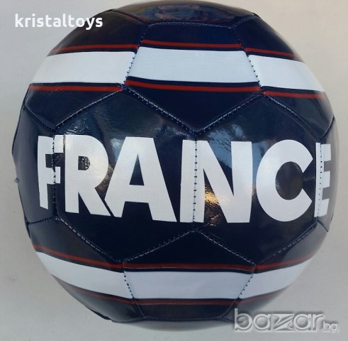 Футболна топка с националните отбори на Италия, Холандия, Германия, Франция и Русия., снимка 3 - Други спортове - 18373886