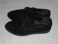 Дамски  черни обувки , снимка 1 - Дамски ежедневни обувки - 20804194