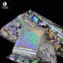 Рози холограм лазер трансферно фолио лента за нокти маникюр 100cmx4, снимка 3