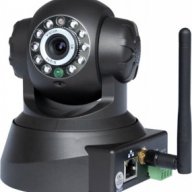 Охранителна IP безжична камера бебе монитор  Wifi Wireless, снимка 1 - Камери - 12155695