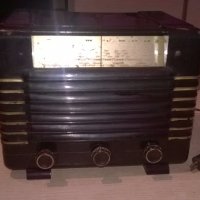 антика-бакелитово-лампово радио-внос франция, снимка 3 - Ресийвъри, усилватели, смесителни пултове - 19440136