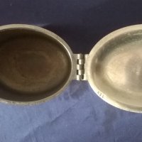 посребрен метален чайник, снимка 2 - Антикварни и старинни предмети - 20956626