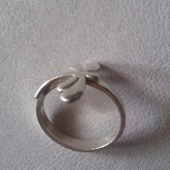 Сребърен пръстен морско конче, снимка 4 - Пръстени - 11569771