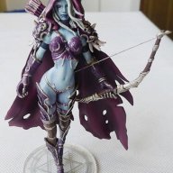 Статуетка "World of Warcraft" Queen Silvana Windrunner-Силвана Уиндрънър Уаркрафт, снимка 3 - Рисуване и оцветяване - 17884881