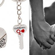 Подарък за Свети Валентин - Ключодържател - Сърце и ключ, снимка 4 - Романтични подаръци - 17101279