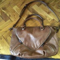 Кожена женска чанта Тенденц-еко кожа, снимка 1 - Чанти - 22133559