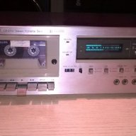 Teac cx-270 cassette deck-made in japan-нов внос швеицария, снимка 1 - Ресийвъри, усилватели, смесителни пултове - 13480854