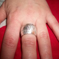 сребърен пръстен, снимка 1 - Пръстени - 10936298