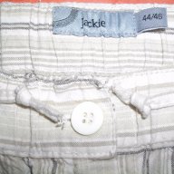 Ленени шалвари със свободни крачоли "Jackie Peters" design-plus sizes New Zeland, снимка 10 - Къси панталони и бермуди - 14398106