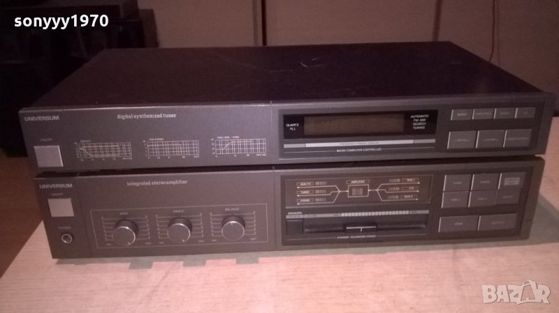 universum tuner+universum amplifier-внос швеция, снимка 1