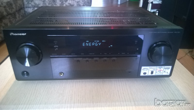 pioneer vsx-521-k-5hdmi-bluetooth-audio/video-multi-channel receiver-от швеицария, снимка 1