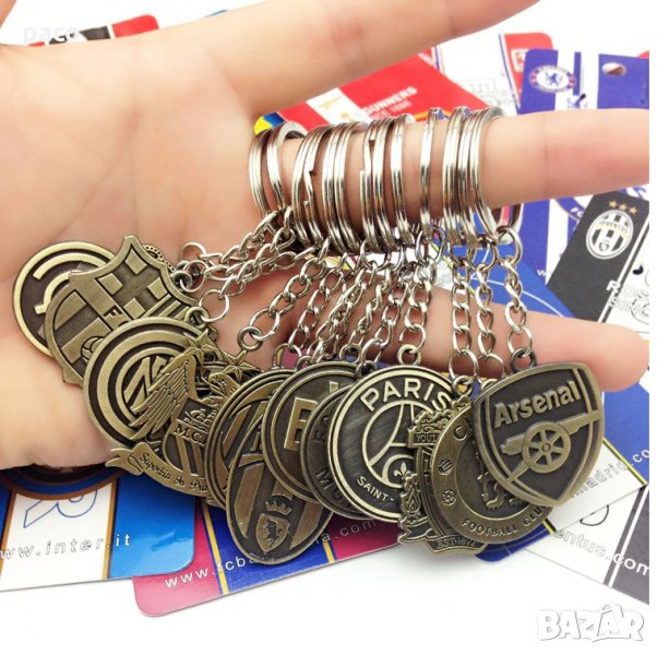 Висококачествени ключодържатели футболни, снимка 1