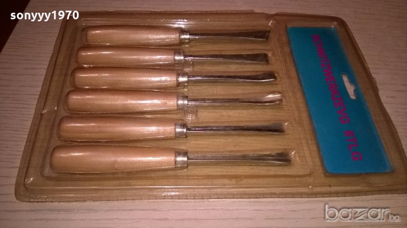Длета-6 броя-17см-нови с различни форми-внос швеицария, снимка 1