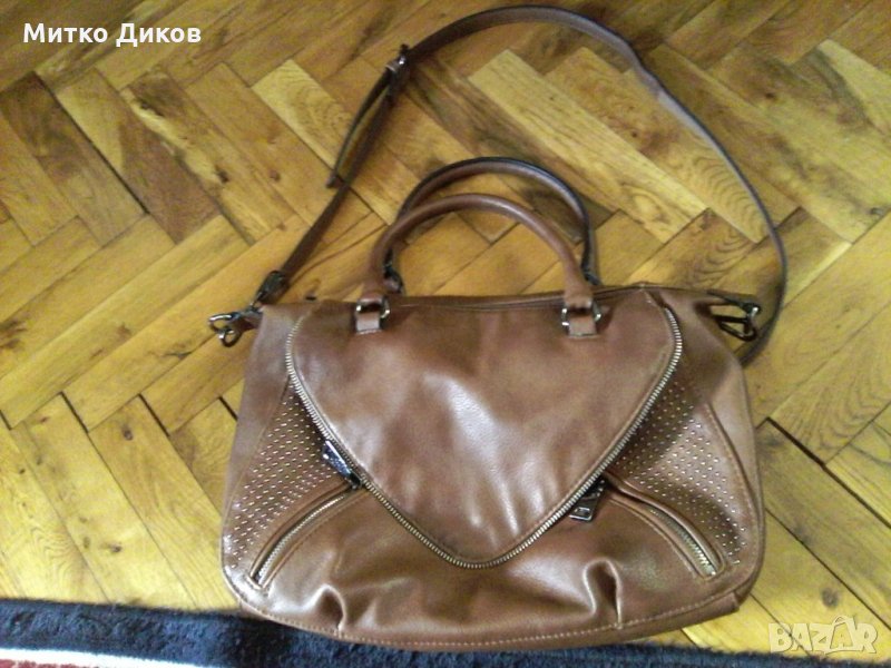 Кожена женска чанта Тенденц-еко кожа, снимка 1