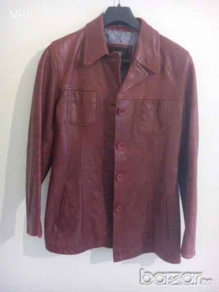 Дамско кожено сако + колан - естествена кожа !!, снимка 1