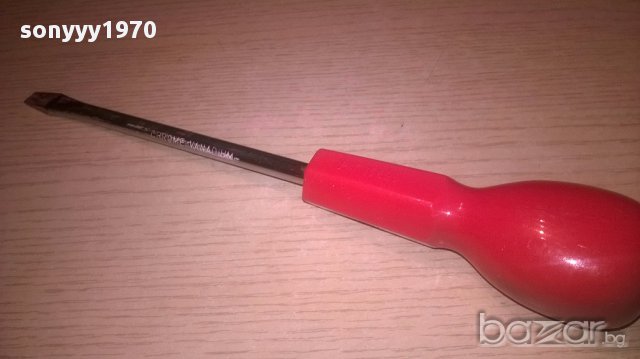 Wickes crome vanadium-яка отвертка-26x5см-внос англия, снимка 11 - Отвертки - 16851676