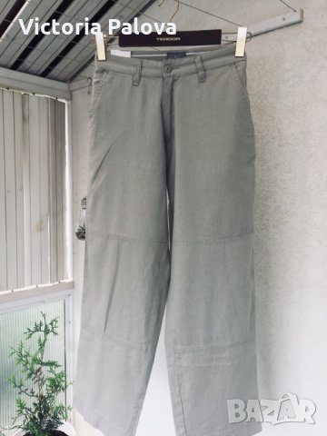 Модерен нов панталон лен и памук B BATISTINI