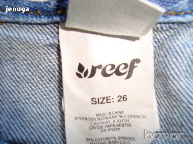 Къса дънкова поличка Reef XS/S, снимка 4 - Поли - 12743282