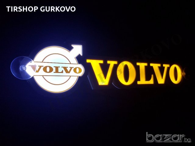 Светеща 3D табела VOLVO с лого, снимка 4 - Аксесоари и консумативи - 18726372