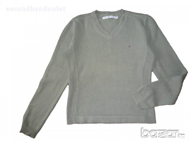 TOMMY HILFIGER дамски пуловер, снимка 1 - Блузи с дълъг ръкав и пуловери - 16785930