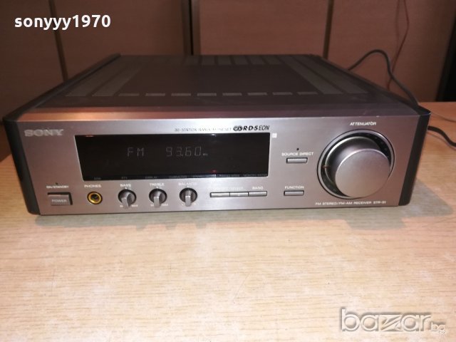 sony str-s1 stereo tuner/amplifier-made in japan-внос швеицария, снимка 16 - Ресийвъри, усилватели, смесителни пултове - 21341510