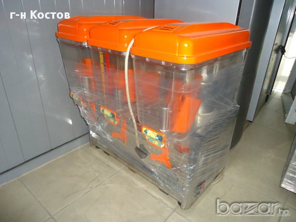 Сок и айран машини Внос от Европа една две три и четири вани Цени от 550лв. до 2700лв., снимка 4 - Машини за сок - 11950284