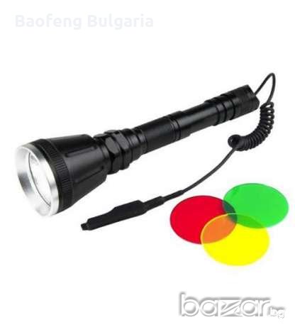 Нови Ловен LED Фенер BAILONG Q3888 / Q2888 8800mAh 3 цветни плаки Акумулаторен , снимка 11 - Екипировка - 18316495