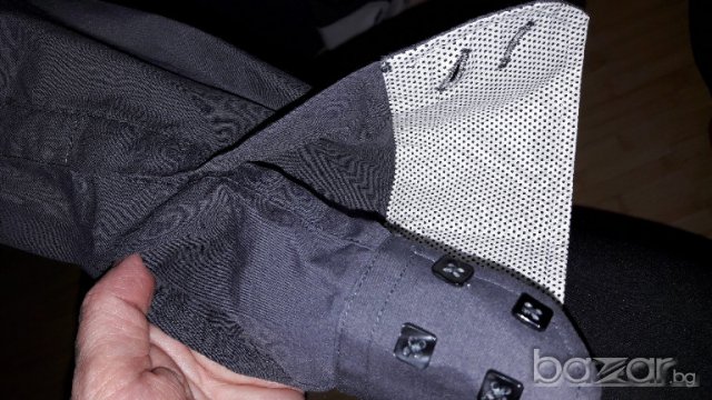 Мъжка риза с дълъг ръкав Celio нова №39-40 около врата, снимка 3 - Ризи - 16163884