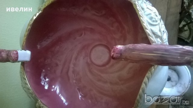 барокова купа,фруктиера, снимка 7 - Антикварни и старинни предмети - 19544393