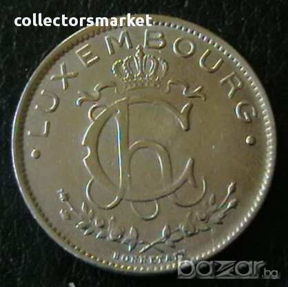 1 франк 1928, Люксембург, снимка 2 - Нумизматика и бонистика - 16441634