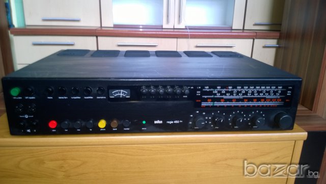 braun regie 450 ch-stereo receiver-нов внос швеицария, снимка 2 - Ресийвъри, усилватели, смесителни пултове - 7928875