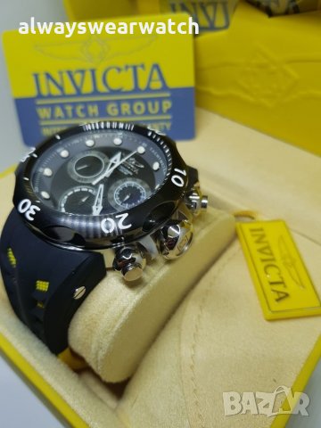 Invicta Venom - Yellow | Инвикта Веном - жълта каишка / чисто нов часовник / 100% оригинален, снимка 6 - Мъжки - 22827405