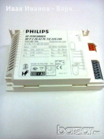 Електронен баласт за лампи PL-T/C 2 h PL 26 32, 42 W 4 p., снимка 1 - Други - 15154296